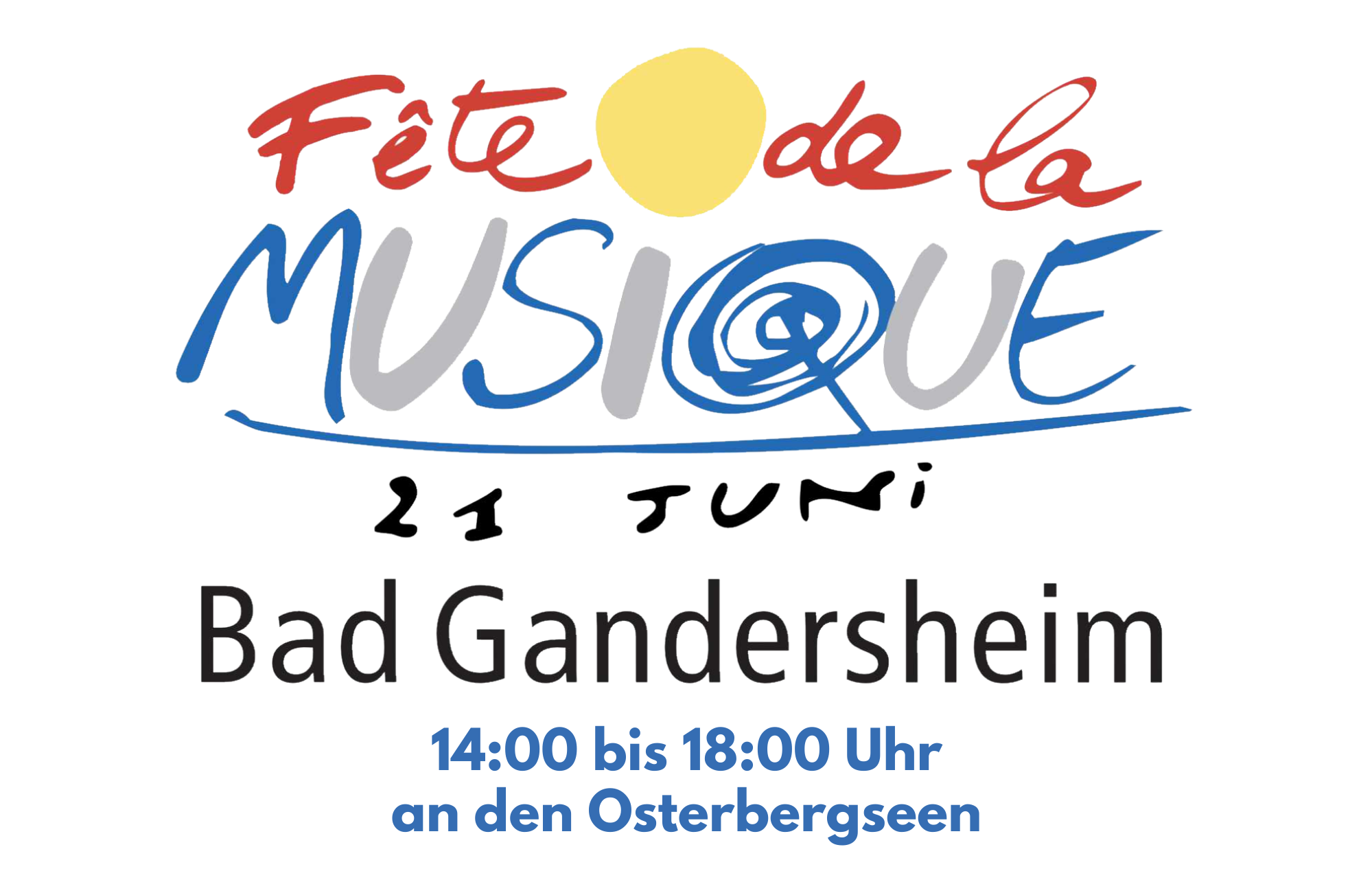 Fete de la Musique Bad Gandersheim – an den Osterbergseen