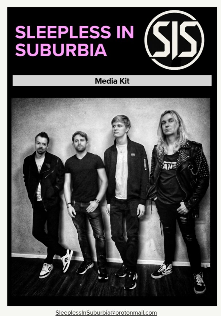 SLEEPLESS IN SUBURBIA – Pop-Punk • Alternative Rock
